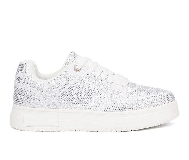 Women's Olivia Miller Sunshine Sneakers in White color