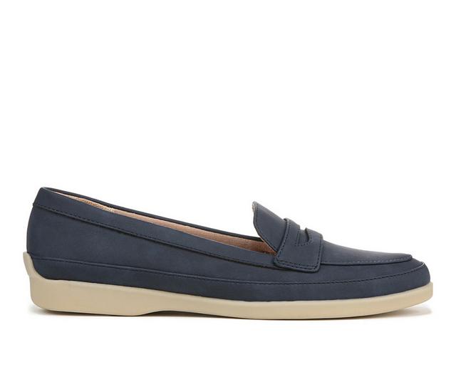 Women's LifeStride Malta Loafers in Lux Navy color