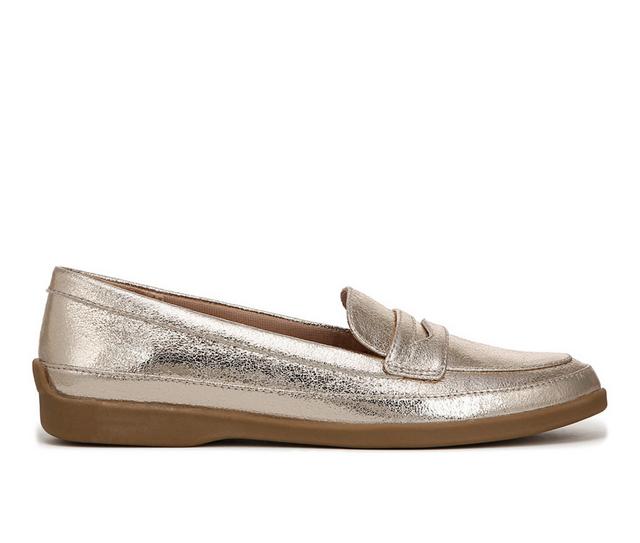 Women's LifeStride Malta Loafers in Platino Gold color