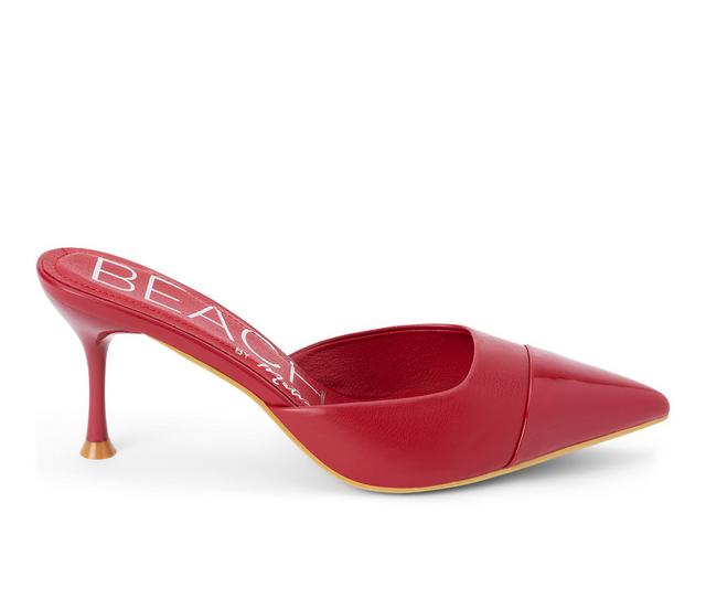 Women's Beach by Matisse Jo Pumps in Red color