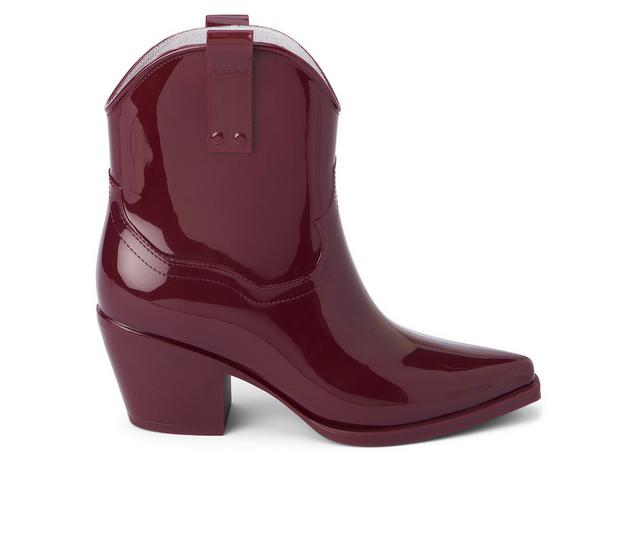 Women's Beach by Matisse Oakley Western Boots in Wine color