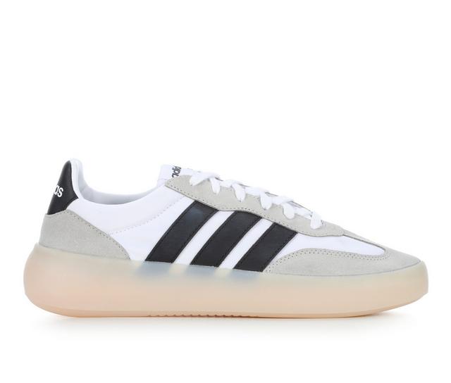 Women's Adidas Barreda Decode Sneakers in Wht/Blk/Gry color