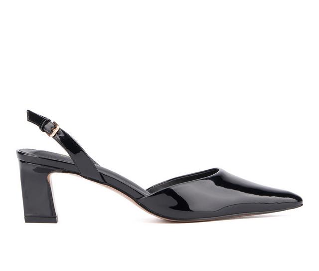 Women's Torgeis Jacqueline Slingback Pumps in Black color