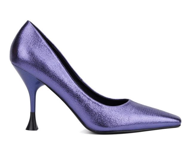 Women's Torgeis Kamana Pumps in Violet color