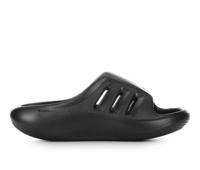 Men's Adidas Adifom Infinity Sport Slides in C Black/C Black color