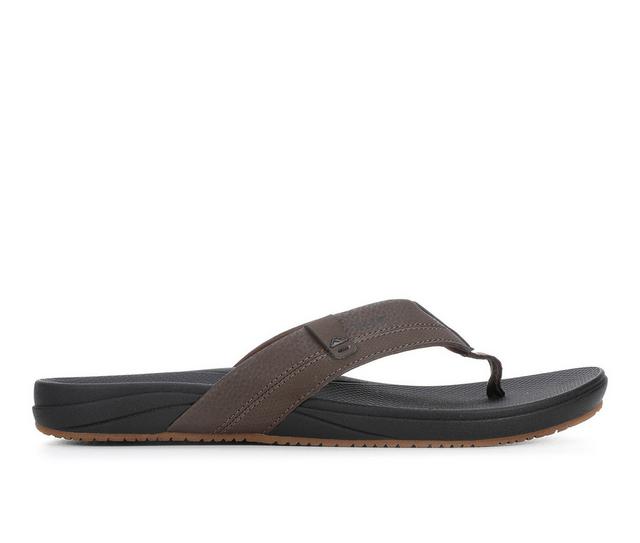 Men's Reef Cushion Spring 2.0 Flip-Flops in Brown color