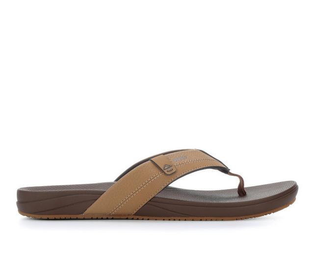 Men's Reef Cushion Spring 2.0 Flip-Flops in Bronze color