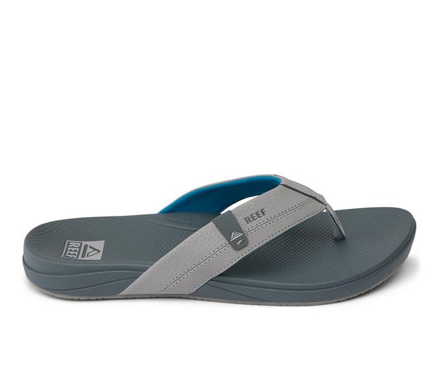 Men's Reef Cushion Spring 2.0 Flip-Flops in Grey/Blue color