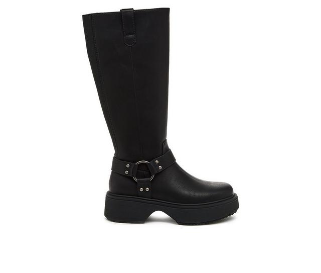 Women's Rocket Dog Becca Knee High Boots in Black color