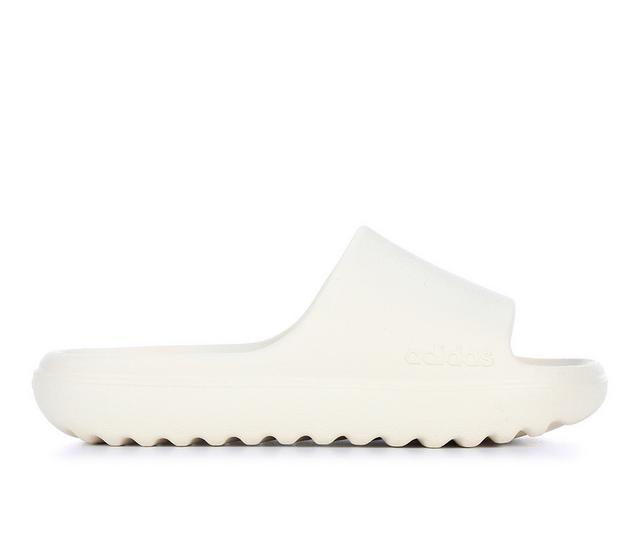 Kids' Adidas Big Kid Adilette Lumia Sport Slides in Wonder White color