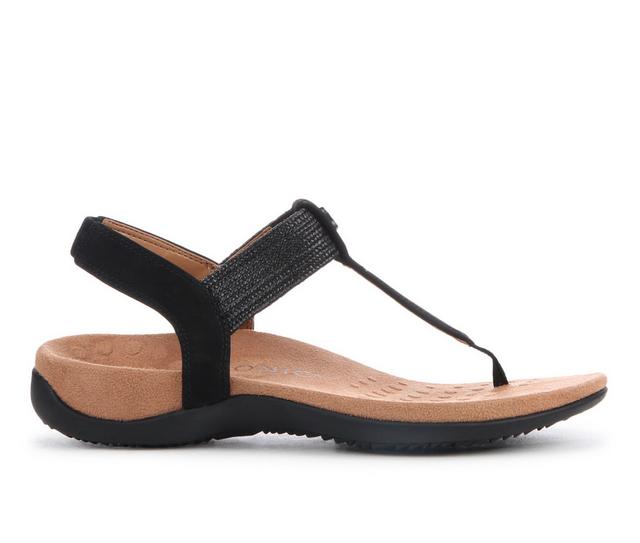 Women's Vionic Brea Sandals in Black color
