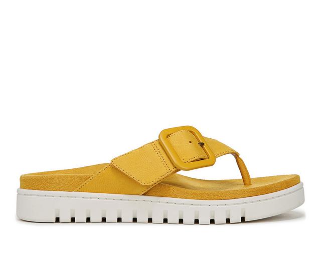 Women's Vionic Uptown Marin Flip-Flops in Daffodil color