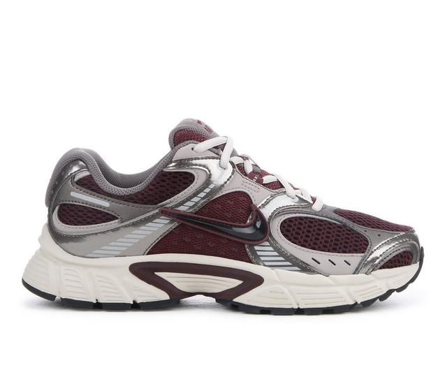 Women's Nike V5 Runner Sneakers in Burg/Blk/Gry color
