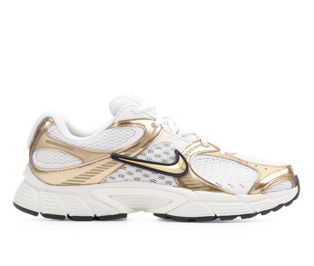 Men's Nike V5 RNR Sneakers in White/Gold/Blk color