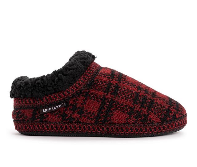 MUK LUKS Women's Colette Slipper in Red color