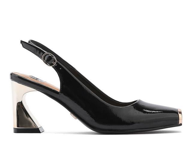 Women's Ninety Union Loraine Slingback Pumps in Black color