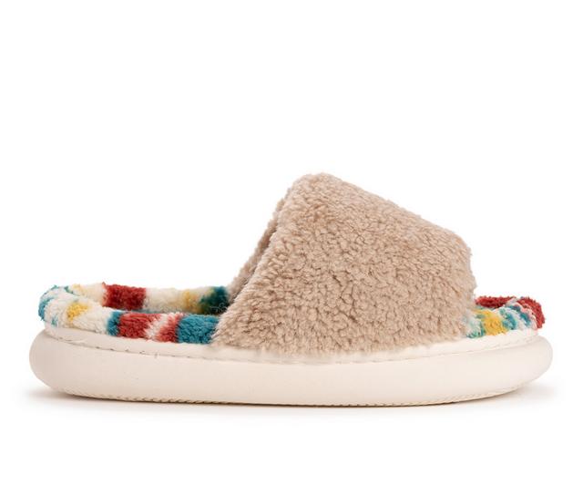 MUK LUKS Marsai Slipper in Tan color