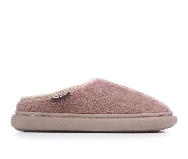 MUK LUKS Women's Luan Clog Slippers in Mocha color
