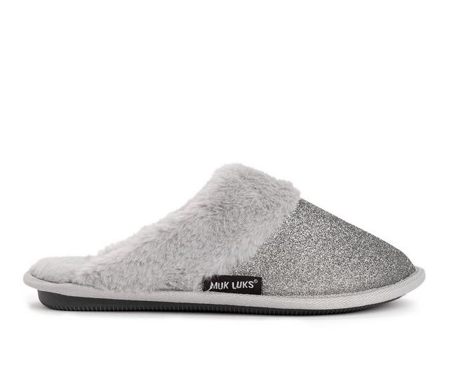 MUK LUKS Khai Slippers in Grey color