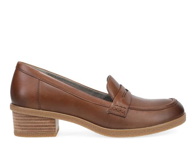 Women's Dansko Danica Waterproof Loafers in Tan color