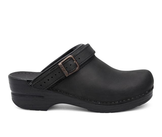 Women's Dansko Ingrid Clogs in Black color