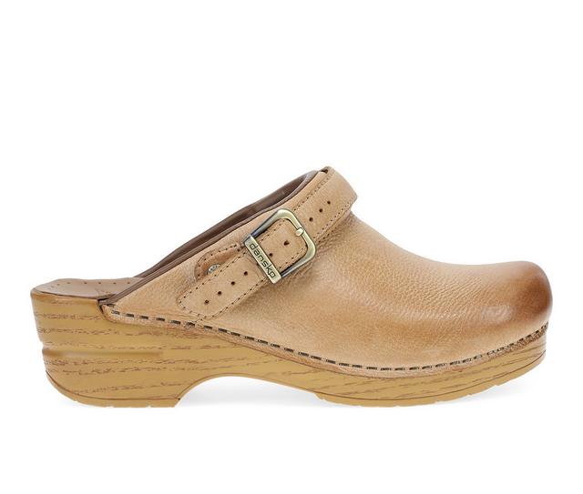 Women's Dansko Ingrid Clogs in Honey color