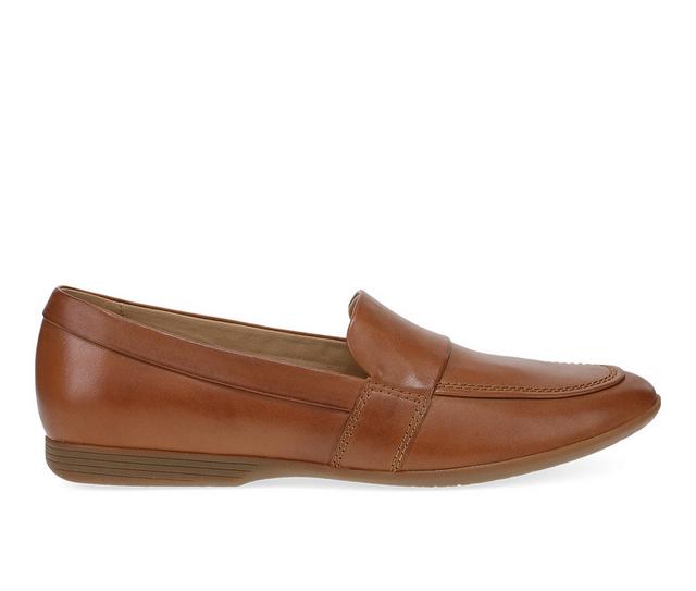 Women's Dansko Linden Loafers in Luggage color