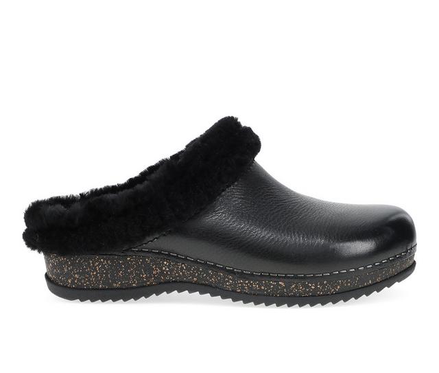 Women's Dansko Magda Winter Clogs in Black color