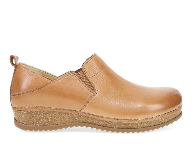 Women's Dansko Meara Clogs in Tan color