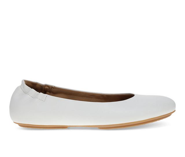 Women's Dansko Mollie Flats in White color