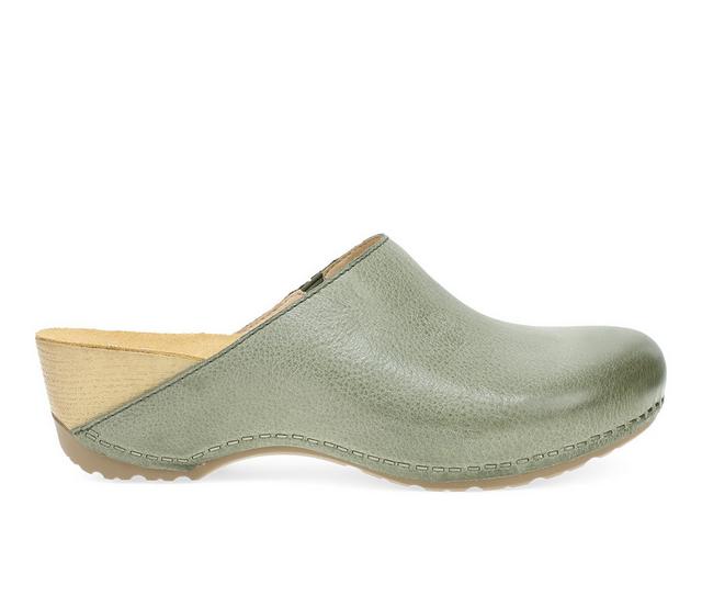 Women's Dansko Talulah Mules in Ivy color