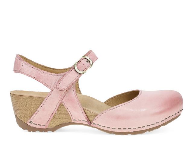 Women's Dansko Tiffani Wedges in Pink color