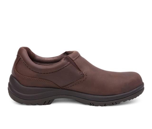 Men's Dansko Wynn Loafers in Brown color