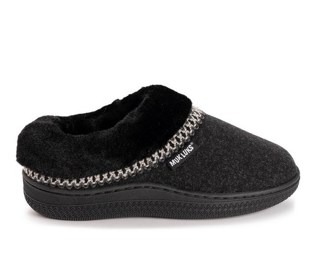 MUK LUKS Neira Slippers in Black color