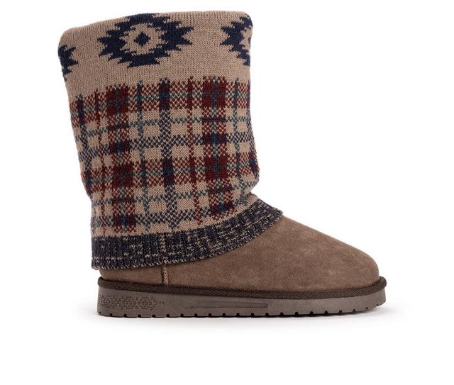 Women's Essentials by MUK LUKS Cheryl Winter Boots in Timberwolf color