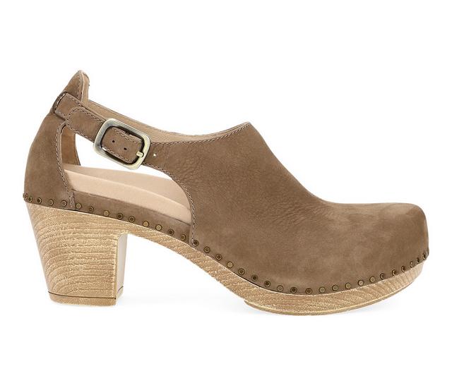 Women's Dansko Sassy Clogs in Morel color