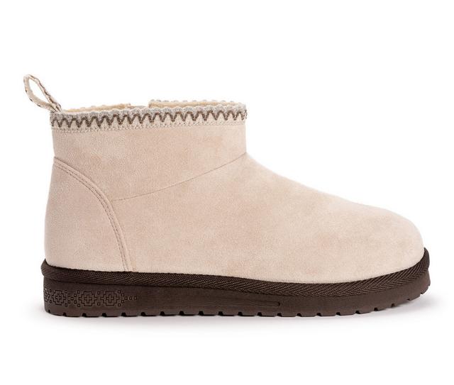 Women's Essentials by MUK LUKS Larissa Winter Booties in Stone color