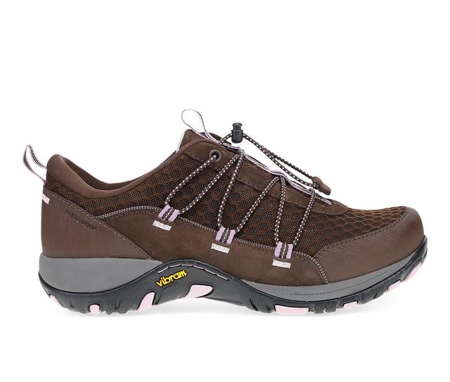 Women's Dansko Petunia Outdoor Sneakers in Brown color