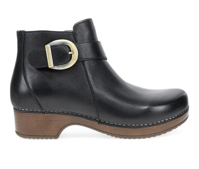 Women's Dansko Brennan Booties in Black color