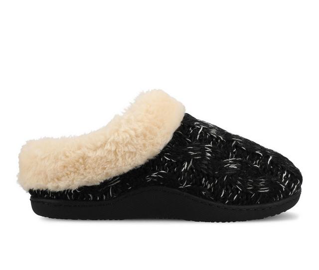 Journee Collection Adiah Clog Slippers in Black color