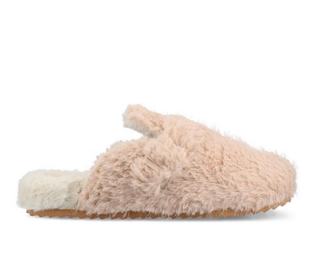 Women's Journee Collection Ardenn Clog Slippers in Blush color