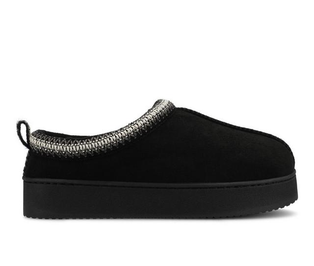 Journee Collection Connway Clog Slippers in Black color