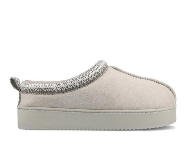 Journee Collection Connway Clog Slippers in Grey color