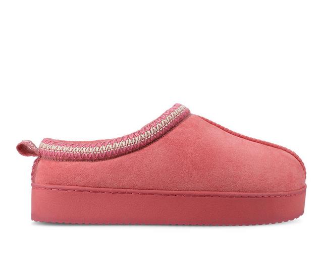 Journee Collection Connway Clog Slippers in Hot Pink color
