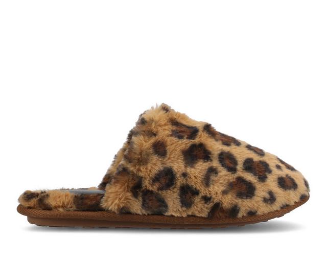 Journee Collection Jayde Slippers in Leopard color