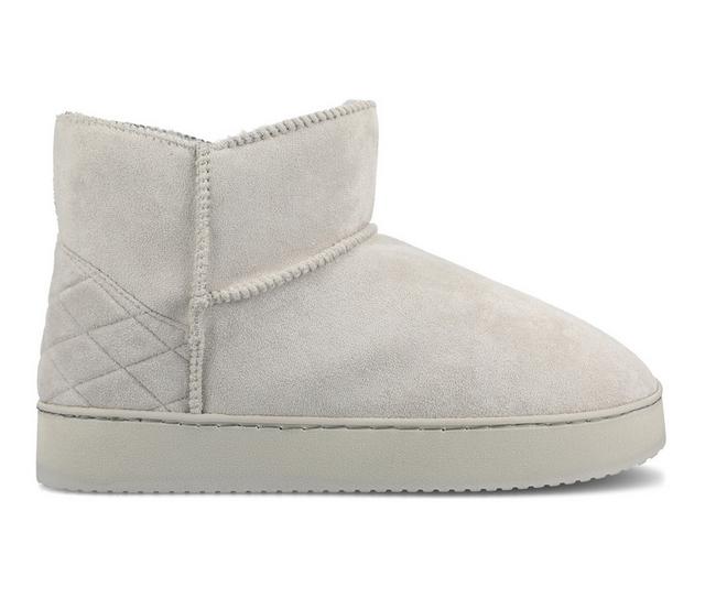 Journee Collection Noa Slipper Booties in Grey color