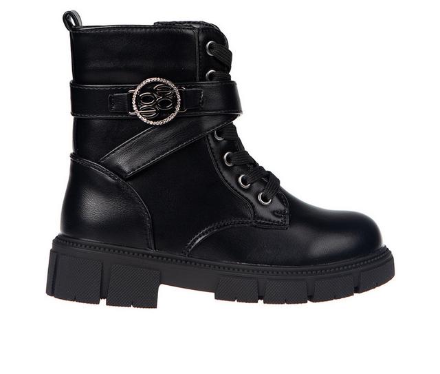 Bebe Little Kid Alexia Combat Boots in Black color