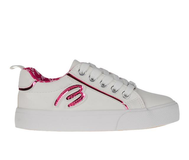 Girls' Bebe Little Kid Pacifica Fashion Sneakers in Fuchsia color