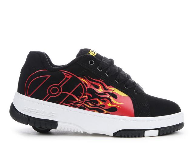 Boys' Heelys Little Kid & Big Kid Kolect Print Sneakers in Blk/Red/Ylw/Blu color