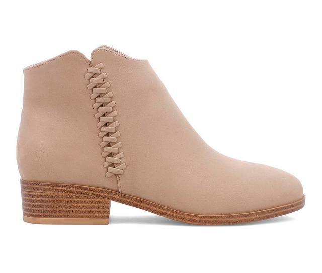 Mia Amore Lakelyn Booties in Stone color